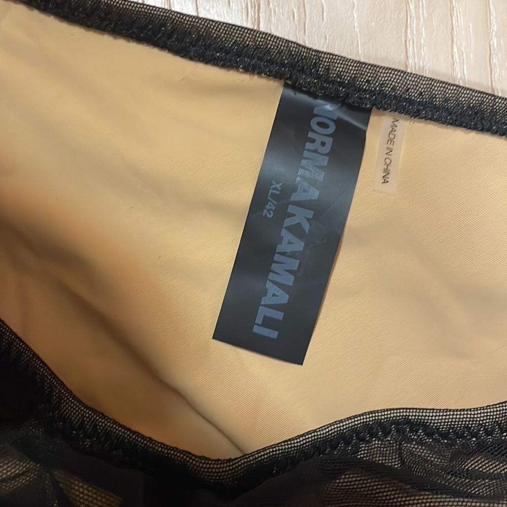 Norma Kamali Black One Shoulder Dress - Picture 11 of 15